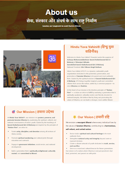 Hindu Yuva Vahini Members